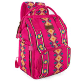 Wrangler Aztec Backpack front view showing organized storage