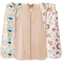 Wrrernsin baby sleep sack 3-pack packaging view for convenient sleepwear