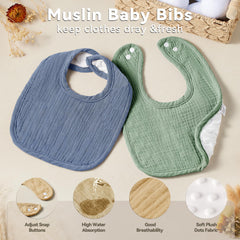 Wrrernsin bib back closeup features waterproof back to keep clothes dry