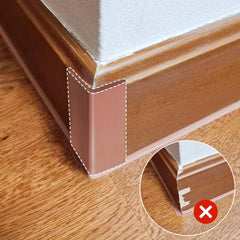 WSIWZAI corner guard on furniture edge helps prevent scratches.