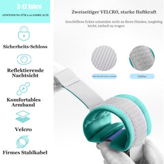 WSZCML soft cotton wristband offers comfort and skin safety.