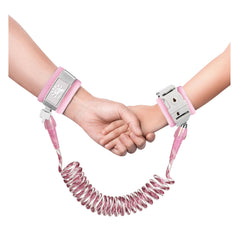 WSZCML Toddler Harness light pink front view showing secure walking support
