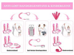 WSZCML Toddler Leash extended to 2m for safer exploration in crowded spaces