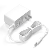 WUKUR mamaroo power cord 12V-3A close-up for safe baby swing charging