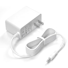 WUKUR mamaroo power cord 12V-3A close-up for safe baby swing charging