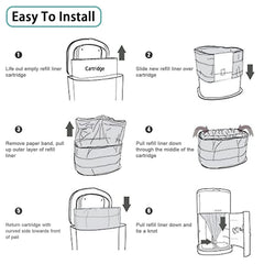 WWECATION 7-layer-odor-control for strong odor containment