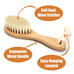 WXA 2-in-1 baby hair care set for grooming and cradle-cap care