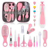 WXA Baby Grooming Kit pink packaging shows a complete newborn care set