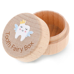 WY Lighting Level Tooth Fairy Box lid pattern with cute 3D tooth for bedtime memories