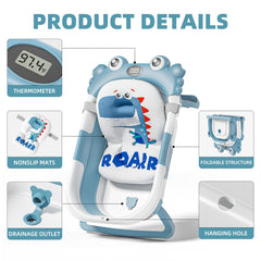 WyfKyd detachable soft cushion supports head and neck for comfortable soaks.