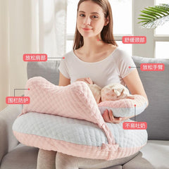 WYXunPlanet Nursing Pillow with adjustable belt supports a secure, custom feeding fit.