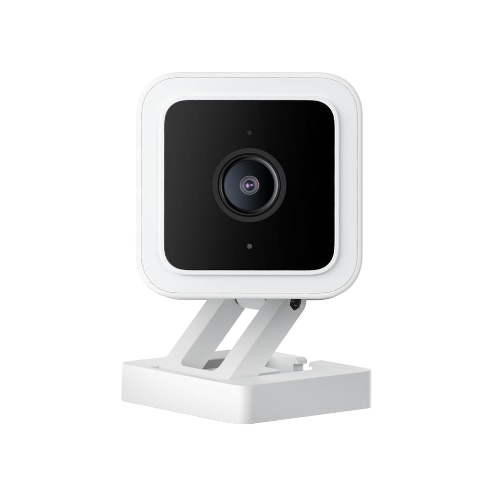 Wyze Cam v3 outdoor-use image showing weatherproof security for outdoor monitoring.