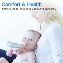 X-Bosak nasal aspirator showing soothing light for calming nighttime care