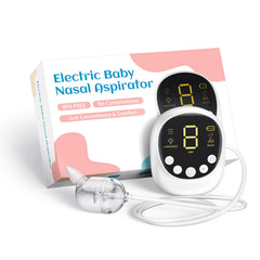 X-Bosak nasal aspirator baby-suction demonstrates gentle, effective relief for congested noses.