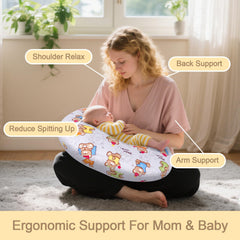 x-vesolje pillow filled with 3D polyester fiber balances softness and airflow