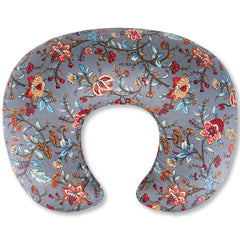 x-vesolje nursing pillow with peony cover supports comfortable feeding for mom and baby