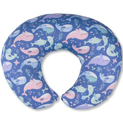 x-vesolje nursing pillow original whale with removable cotton cover for easy cleaning and breathable comfort