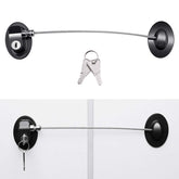 XccMe 2-pack refrigerator locks with keys for easy child safety
