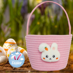 XENTUMI Easter basket plush penguin supports playful egg collecting