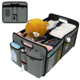 XEVAR Baby Diaper Caddy Organizer wide view showing organized essentials for quick changes