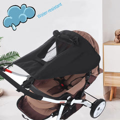 XGOPTS shade size 69x59cm provides wide coverage for strollers.