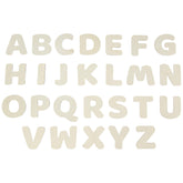 Xhqsulsclac wooden letters A-Z set for DIY decor and personalized gifts.