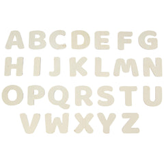 Xhqsulsclac wooden letters A-Z set for DIY decor and personalized gifts.