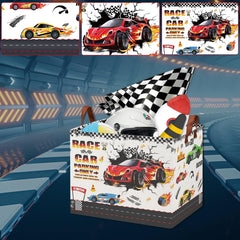 XHWZOF Race Car Storage Basket 36L capacity holds toys and clothes