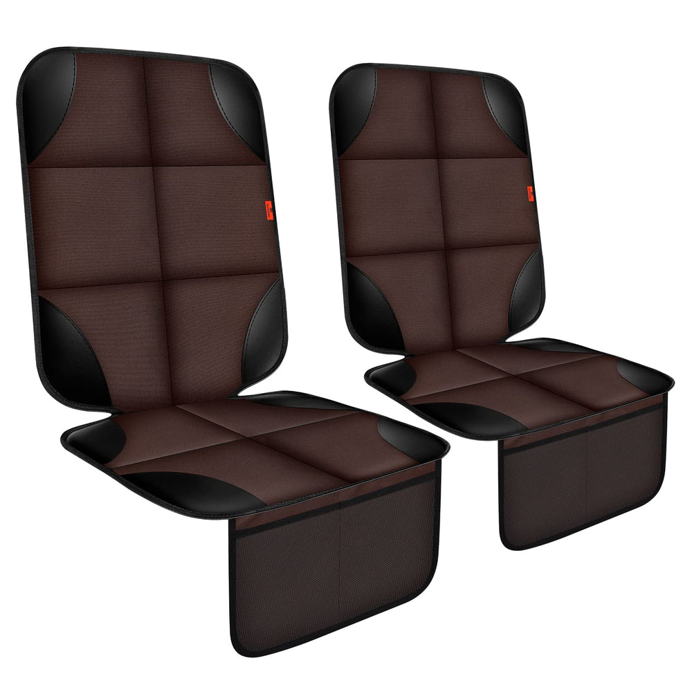 XHYANG car seat protector main view highlights thick padding for kid comfort