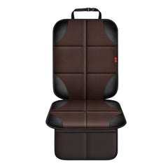 XHYANG car seat protector padding closeup showing foam cushion and texture