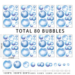 XIAOMAN bubble stickers close up for party decoration with rainbow radiance
