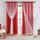 XiDi blackout curtains with unicorn pattern in a kid's bedroom for restful ambiance