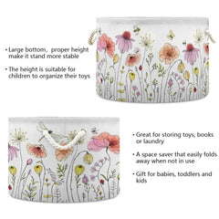 Xigua laundry basket with waterproof lining protects clothes and simplifies sorting
