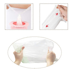 Xilanhhaa potty liners leakproof-material closeup emphasizes durable, leak-resistant lining.