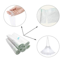 Xilanhhaa potty liners universal-fit illustration highlights compatibility with most child seats.