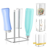 XILIMEN bottle drying rack metal stand showcased for durable, space-saving countertop drying.