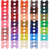 XIMA 70-piece hair bows packaging in assorted colors for babies
