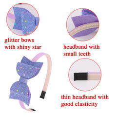 XIMA Bows Headbands 3.5 inch teeth grip for secure all-day wear.