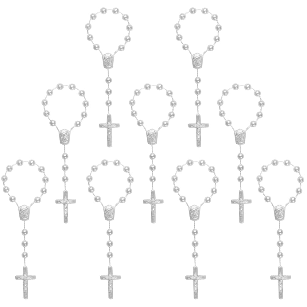 Xinhuida LSQ mini rosary beads with pearly finish for elegant keepsakes
