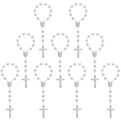 Xinhuida LSQ mini rosary beads with pearly finish for elegant keepsakes