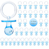 XINHUIDALSQ blue pacifiers for baby shower 36-count elevate table decor for gifting moments.