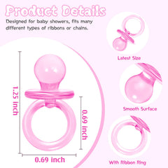 XINHUIDALSQ mini pacifiers pink pacifier-hunt game for interactive party fun