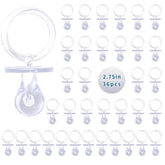 XINHUIDALSQ pacifiers baby shower collection 36pcs — table scatter decor for celebrations