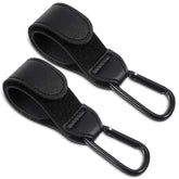 Xinjoduz stroller hook clip-on-handle securely attaches for hands-free shopping and errands.