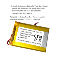 XINLANTECH VTech VM928HD battery replacement ensures dependable power for clear video.