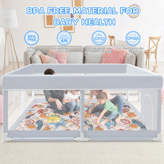XVISHX BPA-free frame provides safer baby playtime.