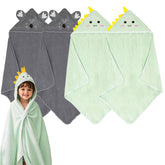 Xpertwarm Hooded Towel 4 Pack: soft hooded design for quick moisture control after bath.