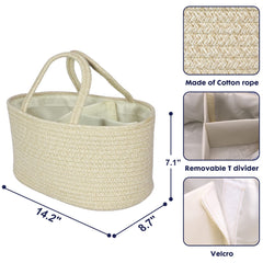 XUANGUO portable diaper organizer with sturdy handles for on-the-go use
