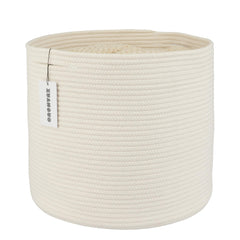 XUANGUO cotton rope basket 16x14 dimensions for compact nursery storage and organization