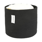 XUANGUO cotton rope basket round 16x14 ideal nursery storage.